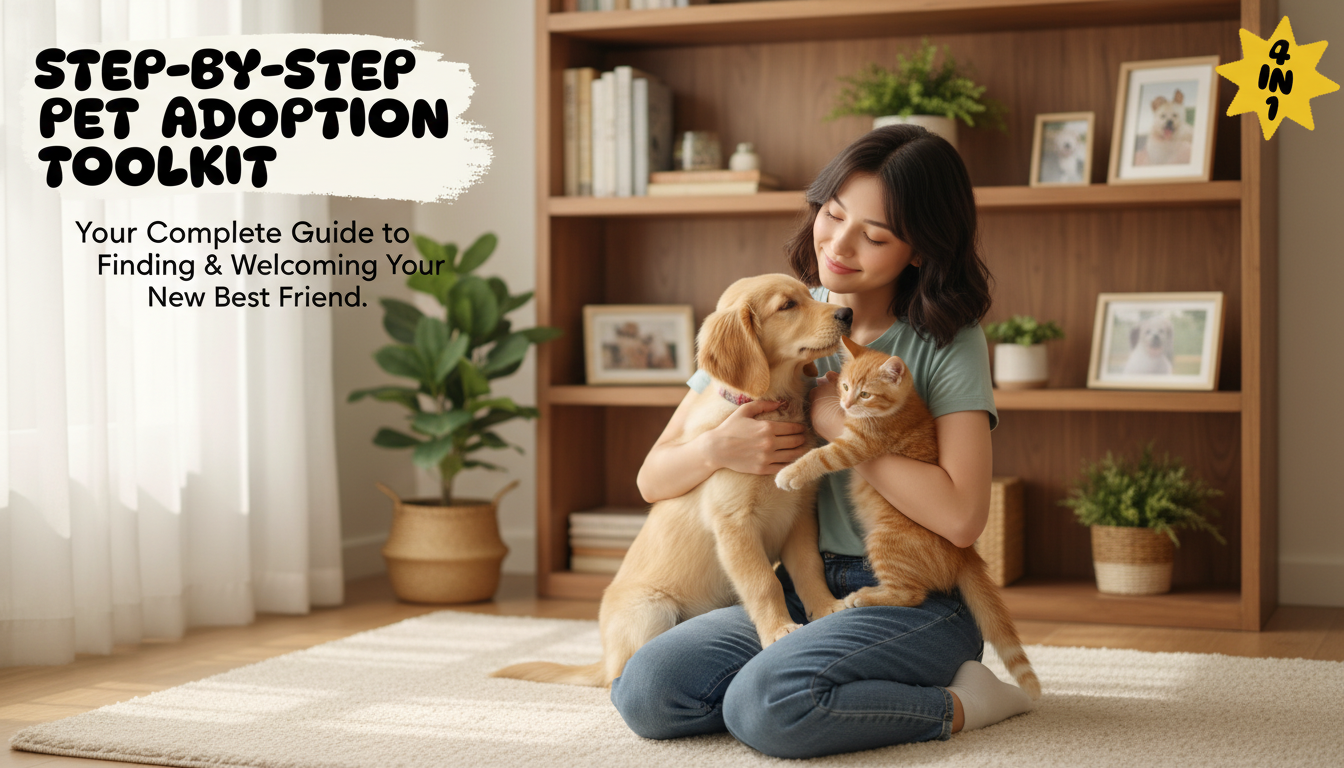 Pet Adoption Toolkit Bundle: Checklists for a Smooth Start